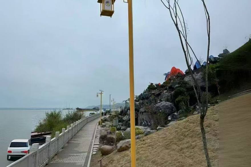 崇左市太阳能路灯应用场景实拍